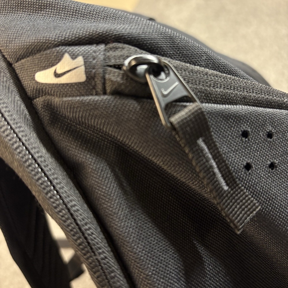 Nike Hoops Elite Pro Basketball School Backpack Black White BA5554 - Picture 10 of 16